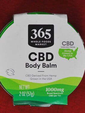 365 by Whole Foods Market, Body Balm, 2 Ounce New Sealed pack 12/9/26